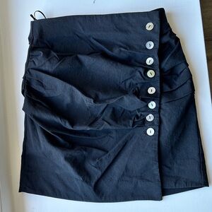 Zara Scrunched Mini Skirt XS